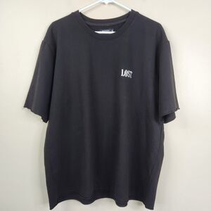 Bolongaro Trevor Oversized Roll Hem Short Sleeve Lost Sweatshirt Tee XL